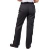 imageChef Works Womens Lightweight Slim Chef PantsCharcoal