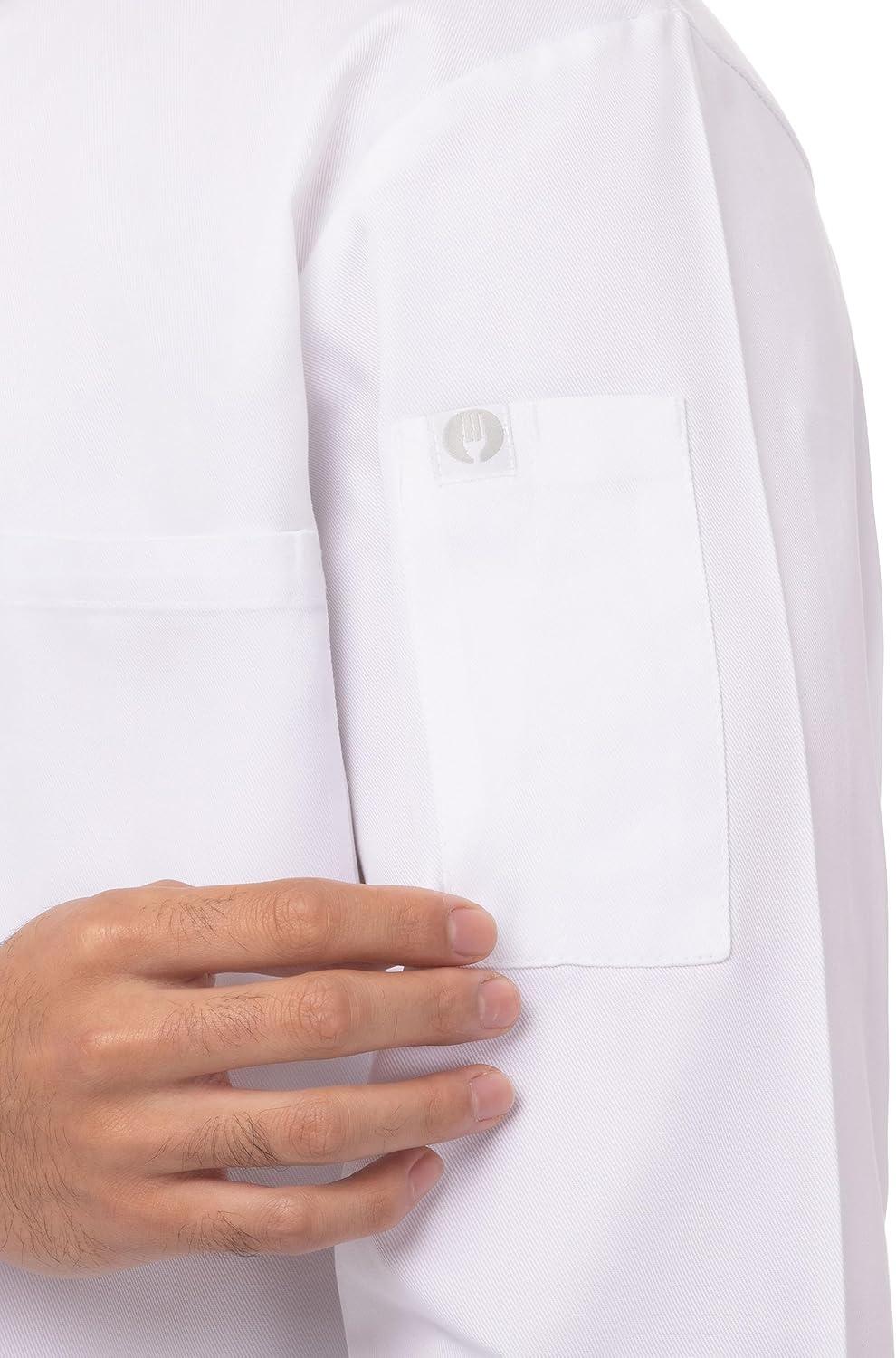 imageChef Works Mens Montreaux Executive Chef CoatWhite