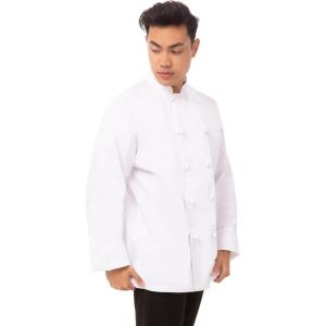 imageChef Works Mens Montreaux Executive Chef CoatWhite