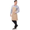 imageChef Works Unisex Austin Bib ApronNatural