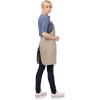 imageChef Works Unisex Logan Bib ApronKhaki