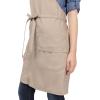 imageChef Works Unisex Logan Bib ApronKhaki