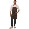 imageChef Works Unisex Olympia Bib Apron
