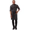 imageChef Works Unisex Presidio Bib ApronBlack Gray