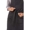 imageChef Works Unisex Rockford Bib ApronSteel Grey