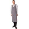 imageChef Works Unisex Volante VNeck Server ApronLight Grey