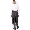 imageChef Works Unisex Volante VNeck Server ApronPinstripe