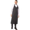 imageChef Works Unisex Volante VNeck Server ApronPinstripe