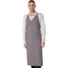 imageChef Works Unisex Volante VNeck Server ApronLight Grey