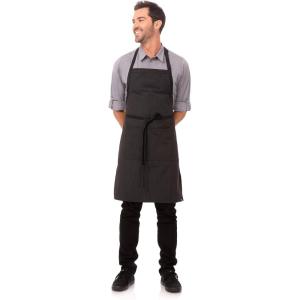 imageChef Works Unisex Butcher ApronPinstripe