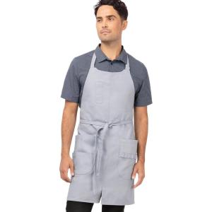 imageChef Works Unisex Logan Bib ApronClay