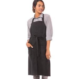 imageChef Works Unisex Rockford Bib ApronSteel Grey