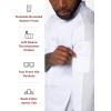 imageChef Works Mens Mojave Chef CoatWhite