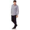 imageChef Works Custom Embroidered Mens Gingham Dress ShirtNavy  White Check