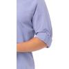 imageChef Works Custom Embroidered Mens Modern Chambray Dress ShirtBlue
