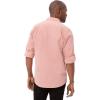 imageChef Works Custom Embroidered Mens Modern Chambray Dress ShirtCinnamon