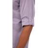 imageChef Works Custom Embroidered Mens Modern Chambray Dress ShirtPurple