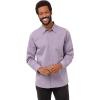 imageChef Works Custom Embroidered Mens Modern Chambray Dress ShirtPurple