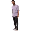 imageChef Works Custom Embroidered Mens Modern Chambray Dress ShirtPurple