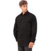 imageChef Works Custom Embroidered Mens Pilot ShirtBlack