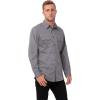 imageChef Works Custom Embroidered Mens Pilot ShirtGrey