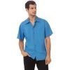 imageChef Works Custom Embroidered Mens Universal ShirtBlue