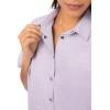 imageChef Works Custom Embroidered Womens Havana ShirtPurple