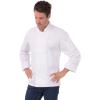 imageChef Works Custom Mens Bowden Chef CoatWhite