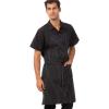 imageChef Works Custom Unisex Bib ApronBlack W Wht Pinstripe