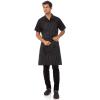 imageChef Works Custom Unisex Bib ApronBlack W Wht Pinstripe