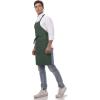 imageChef Works Custom Unisex Butcher ApronHunter Green