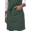 imageChef Works Custom Unisex Butcher ApronHunter Green