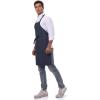 imageChef Works Custom Unisex Butcher ApronNavy