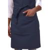imageChef Works Custom Unisex Butcher ApronNavy