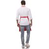 imageChef Works Custom Unisex Butcher ApronRed