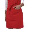 imageChef Works Custom Unisex Butcher ApronRed