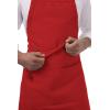 imageChef Works Custom Unisex Butcher ApronRed