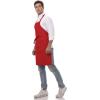 imageChef Works Custom Unisex Butcher ApronRed