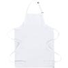 imageChef Works Custom Unisex Butcher ApronWhite