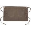 imageChef Works Custom Unisex Dorset Half Bistro ApronEarth Brown