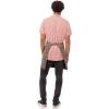 imageChef Works Custom Unisex Dorset Half Bistro ApronEarth Brown