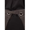 imageChef Works Custom Unisex Dorset Half Bistro ApronPewter