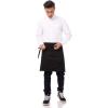 imageChef Works Custom Unisex Half Bistro ApronBlack