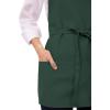 imageChef Works Custom Unisex Three Pocket ApronHunter Green