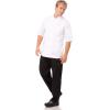 imageChef Works Personalized Mens Tivoli Chef CoatWhite