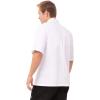 imageChef Works Personalized Mens Tivoli Chef CoatWhite