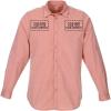 imageChef Works Custom Embroidered Mens Modern Chambray Dress ShirtCinnamon