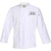 imageChef Works Custom Mens Bowden Chef CoatWhite