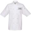imageChef Works Personalized Mens Tivoli Chef CoatWhite