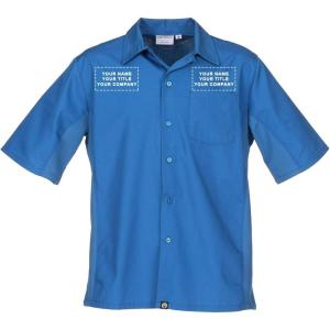 imageChef Works Custom Embroidered Mens Universal ShirtBlue
